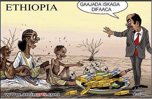 Ethiopia is giving starving Somalis weapons to kill each other