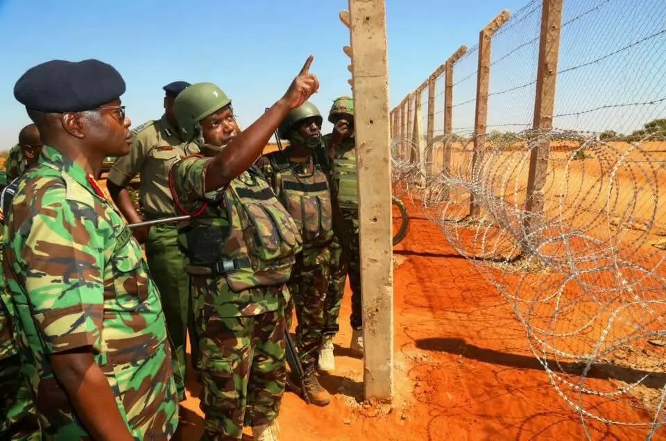 Image result for Kenya Somalia border digging