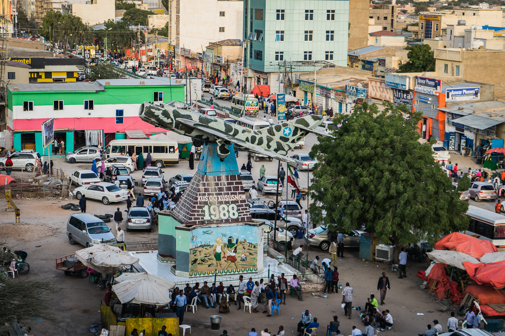 Hargeisa War Memorial in Freedom Square