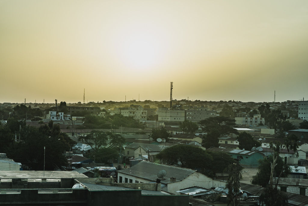 The Sunset View from Damal Hotel, Hargeisa, Somaliland