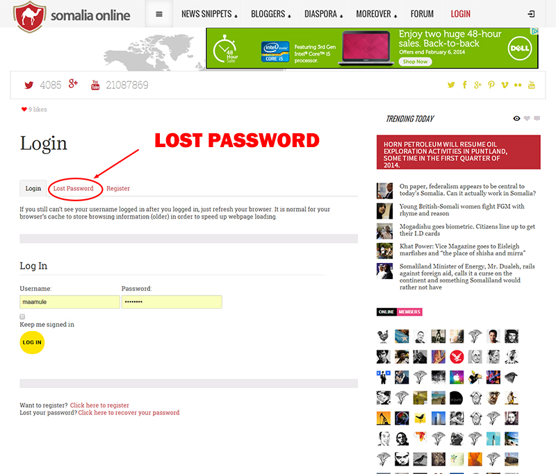 lostpassword